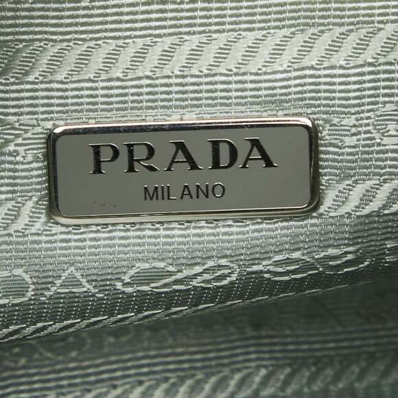 PRADA Green Leather Shoulder Bag - Picture 9 of 10